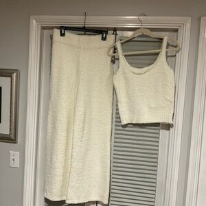 SKIMS Cream Cozy Set